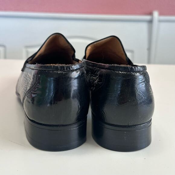 Vintage Gucci Men's loafers black size EU 44.5 US 11.5 - Picture 10 of 16